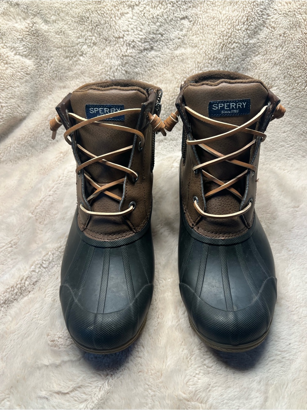 Sperry Womens rain boots size 7.5 - Picture 3 of 6